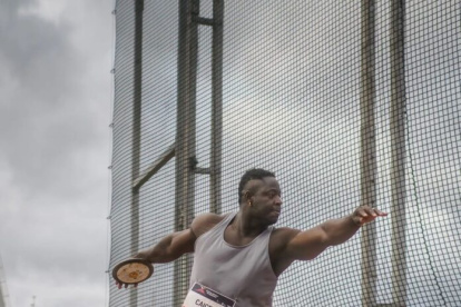 Julio Mendoza en sus sesiones de entrenamientos previo a los Juegos Olímpicos 2024