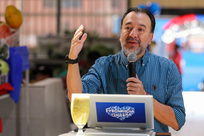 Pabel Muñoz durante su informe semanal de este 5 de agosto de 2024.