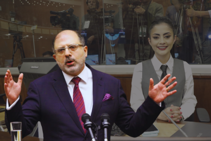 Henry Kronfle es el presidente de la Asamblea Nacional y suena como candidato a las elecciones 2025.