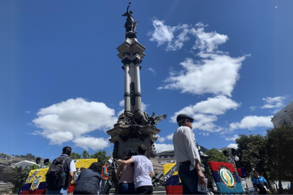 Plaza Grande, conocida como la Plaza de la Independencia en Quito.
