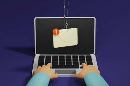 Referencial. Estafas por correo electrónico.