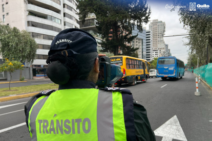 Este 6 de agosto se realizaron operativos en la avenida De Los Shyris y Holanda, en el norte de Quito.