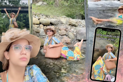 La popularidad del trend de "poses de tía" en TikTok se disparó gracias a la usuaria @Allisonromero21