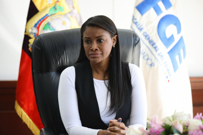 Asambleístas del correísmo buscan conocer de la Procuraduría y Ministerio de Trabajo las acciones ante el embarazo de riesgo de la fiscal Diana Salazar.