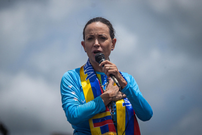 La líder opositora venezolana María Corina Machado.