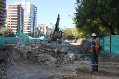 La tribuna se empezó a demoler el pasado 20 de mayo