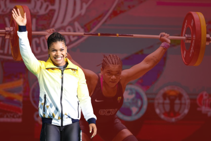 Angie Palacios ha pedido 110 kg para el primer arranque.