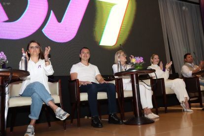 En el Hotel Marriott de Quito se desarrolló la convención que eligió a Daniel Noboa como candidato presidencial.