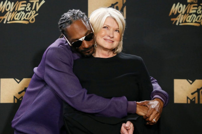 Snoop Dogg y Martha Stewart se convirtieron en el dúo dinámico de los Juegos Olímpicos.