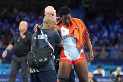 Génesis Reasco alcanzó un diploma olímpico en su estreno en la máxima cita.