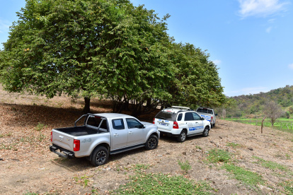 A 200 metros de este lugar fueron encontrados los cuerpos de dos de los tres fallecidos