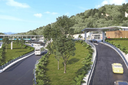 La terminal, según ha dicho el Cabildo, busca optimizar el acceso al transporte público para miles de usuarios .