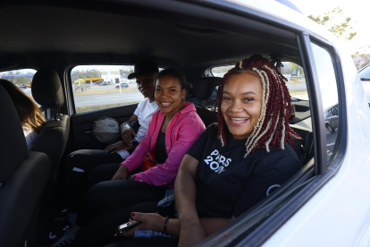 Neisi Dajomes y Angie Palacios ya están en Quito.