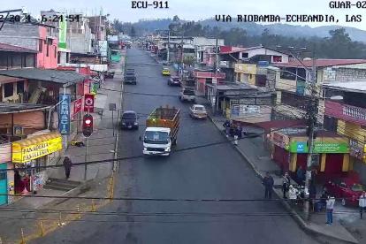 Cámara. El sistema ECU-911 monitoreó calles y carreteras.