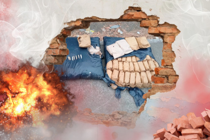 Las camaretas habrían sido utilizadas como explosivos para amedrentar a víctimas