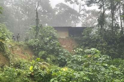 Lugar de Camilo Ponce Enríquez donde se registró la masacre.