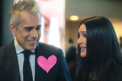 Betty y Armando inician la serie separados.