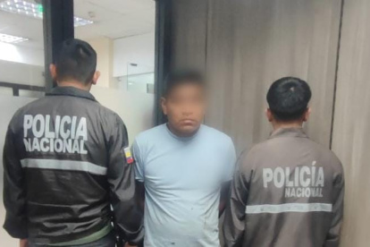 El sospechoso del crimen estaba en una vivienda ubicada en Calderón.