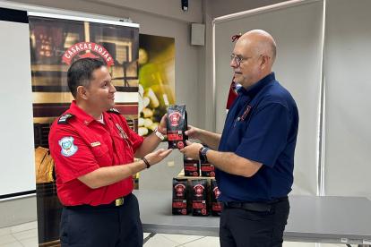 Con el café se busca ayudar a los bomberos
