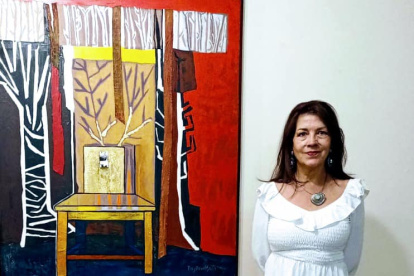 La artista ibarreña estrena una nueva serie de piezas en la exposición, que se inaugura el jueves 15 de agosto