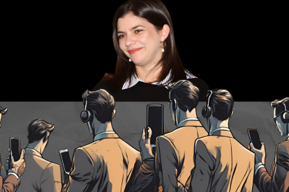 Irene Vélez con su ejército de trolls.