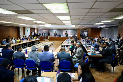 En el auditorio de la Corte Nacional de Justicia (CNJ) se instaló este jueves 15 de agosto la audiencia preparatoria de juicio del caso Metástasis.