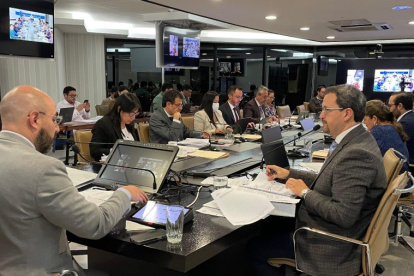 Convocatoria. El pleno del Consejo de la Judicatura sesionó de forma extraordinaria para tratar el pedido del examen especial relacionado al concurso de jueces.