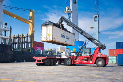 Terminal. Las actividades de comercio exterior en el puerto de Guayaquil.