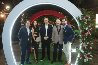 José Luis Iturralde, Elena Rampello, Giovanni Davoli, Guido Jalil y Rafael Avilés.