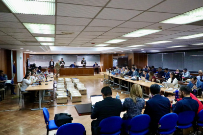 La audiencia preparatoria de juicio del caso Metástasis se realiza este16 de agosto de 2024, en la Corte Nacional.