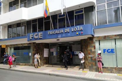 Imagen referencial de la Fiscalía de Loja para grafica este artículo.
