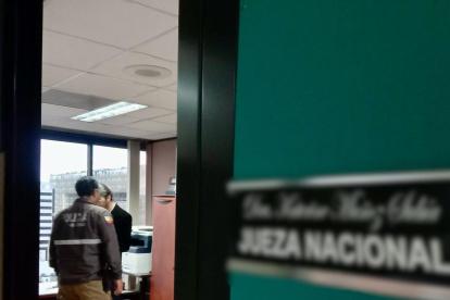 Los despachos de las juezas Katerine Muñoz Subía y Emma Tapia fueron parte del operativo de este viernes 16 de agosto de 2024.