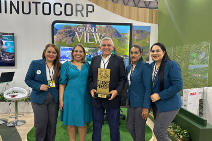 La constructora fue premiada como el Merjor Stand de la Feria.