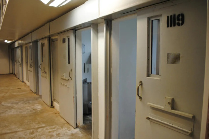 Prisión. El interior de la antigua prisión del condado de Indian River (Florida).