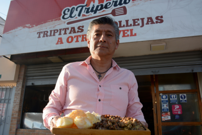 Erick Viteri, propietario de El Triperío