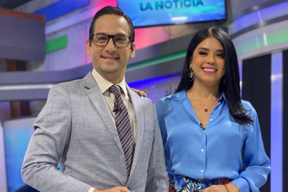 Jorge Escobar y Roselena Vásconez.