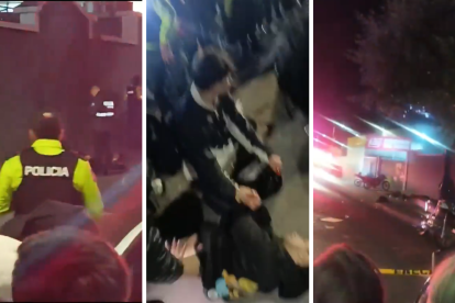 Videos en redes sociales muestras cuerpos en la calle tras ataque armado en Solanda.