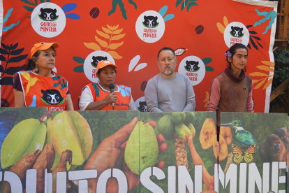 Activistas y colectivos realizaron un rueda de prensa este 19 de agosto de 2024.