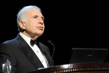 Empresario. El inversor Carl Icahn.