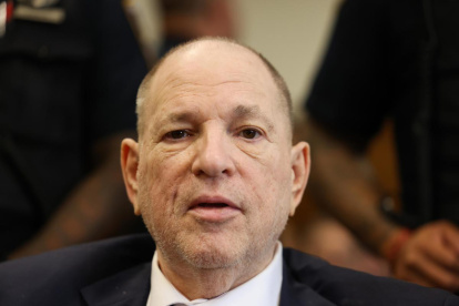 Fotografía de archivo del productor de cine Harvey Weinstein.