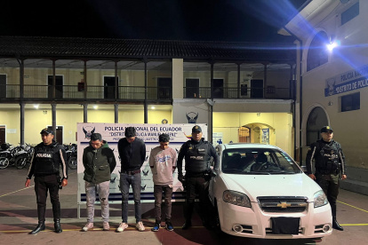 Tres personas aprehendidas de nacionalidad venezolana por intento de secuestro a un ciudadano.