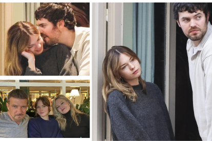 Stella y Alex suelen compartir con la familia Banderas. Se los vio juntos en la casa de Antonio Banderas, durante la procesión de Semana Santa.