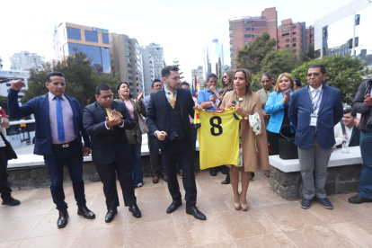 Luis Felipe Tilleria y Karla Rosero llegan al CNE por el partido AVANZA.