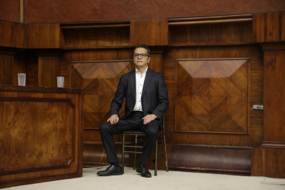 El expresidente del Consejo de la Judicatura (CJ) Wilman Terán.