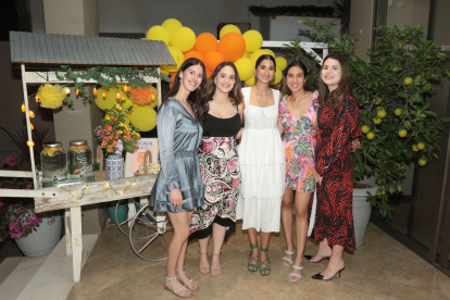 Marcela Amador, Antonella Baduy, Camila, María Fernanda Wong y Alejandra Ycaza.