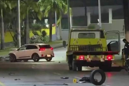 Carro que usaba Yuliano Salazar.