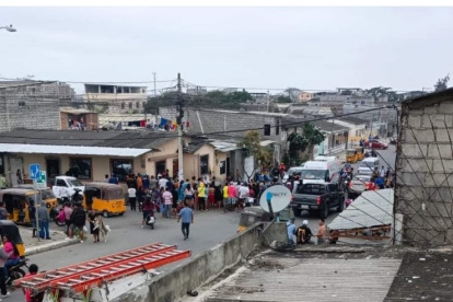 Barrio Las Peñas. Hubo conmoción en el vecindario tras el asesinato del pescador.
