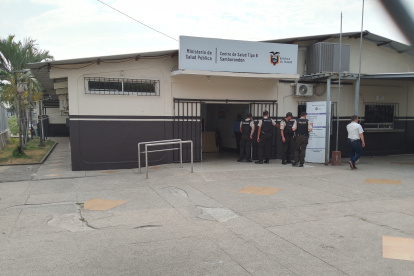 Este es el subcentro de salud donde se registró el ataque.