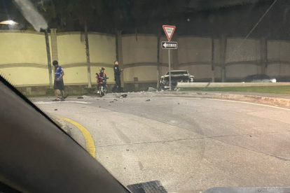 El joven ni siquiera viajaba en carro propio, se lo había prestado un amigo.