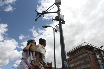 Las alarmas comunitarias se colocaron en diferentes barrios.